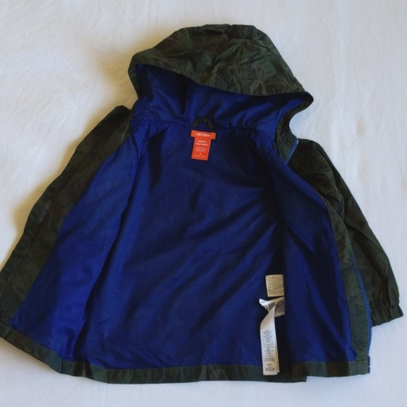 joe fresh camo windbreaker mesh-lined jacket with hood 3T toddler boys - Picture 7 of 9